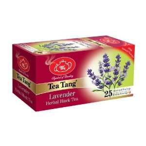 TeaTang Leavender Herbal Black Tea / 25 Count / 37.5g / 1.3oz.