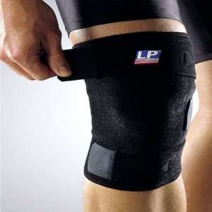  LP Closed Knee Support (Black; One Size Fits Most 