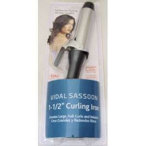 Vidal Sassoon 1 1/2 Hair Curling Iron New VS 124C 