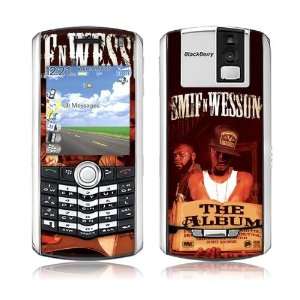  Music Skins MS SMIF10065 Blackberry Pearl  8100  Smif N Wessun 