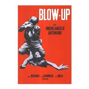  Blow Up Movie Poster, 27 x 39 (1966)