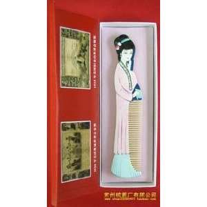   Chinese Artistic Wood Comb Gift Set  dai yu