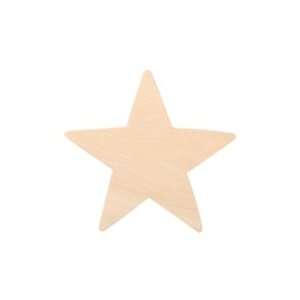 3 1/2 Wood Cut Out   Star