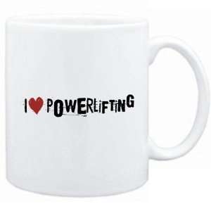  New  Powerlifting I Love Powerlifting Urban Style  Mug 