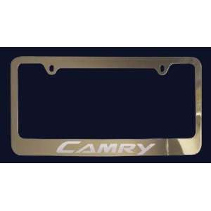  Toyota Camry License Plate Frame V2 (Zinc Metal 