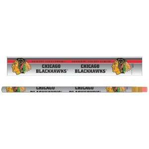  Chicago Blackhawks Pencil 6 Pack