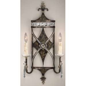  Fine Art Lamps 327950, Winter Palace Candle Crystal Wall 