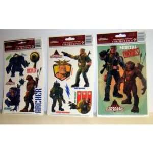 Small Soldiers Static Cling Window Decorations Case Pack 144