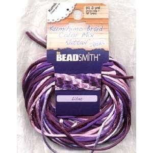   Rattail Satin Cord, Lilac Color Pack Arts, Crafts & Sewing