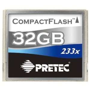  Pretec 32GB Compact Flash Card 233X Electronics