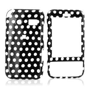  For Metro PCS Huawei M750 Hard Plastic Case Polka Dots 