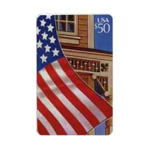 com Collectible Phone Card $50. Flag Over Porch U.S. Postal Service 