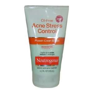 Acne Stress Control Power Clear Scrub by Neutrogena for Unisex   4.2 