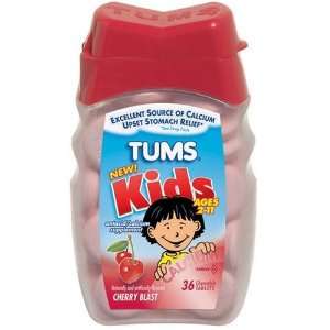  Tums Kids Cherry 36ct, 0.23 Bottle