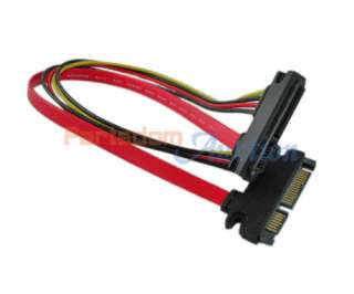 22 Pin SATA Serial ATA Data Power Cable Male to Female  
