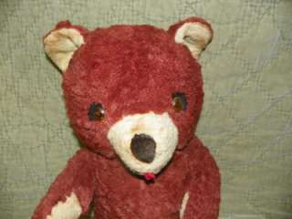   20 Knickerbocker Joy Of A Toy Musical Wind up Brown Teddy Bear  