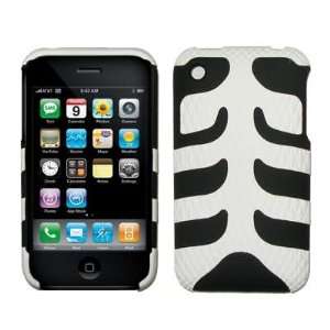   Case with White Grip Cover for Apple iPhone 3G 8GB 16GB (AEW FB BKW