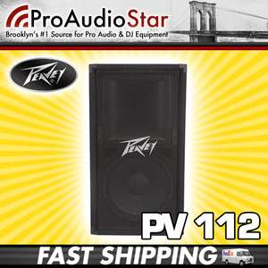 Peavey PV112 PV 112 2 Way Loudspeaker PA Speaker PROAUDIOSTAR  