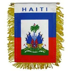 Haiti Flag Mini Banner 3 x 5