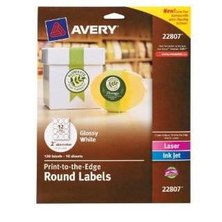 Avery Sticker Project Paper, 8.5 x 11 Inches, Clear, Pack of 10 (04383 