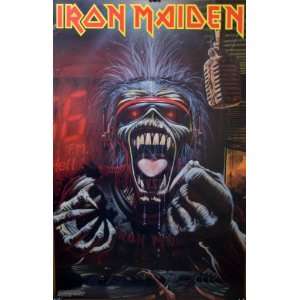    Iron Maiden 22x34 Real Dead One Poster 1993 