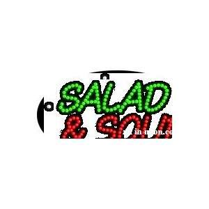  Salad and Soup Animated LED Sign
