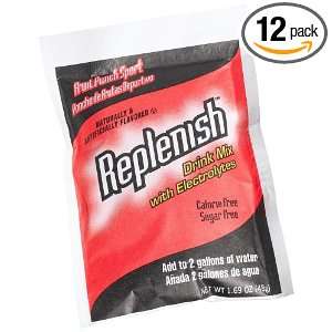 Replenish Fruit Punch , 20.32 Ounce Boxes (Pack of 12)  