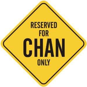   RESERVED FOR CHAN ONLY  CROSSING SIGN