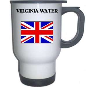  UK/England   VIRGINIA WATER White Stainless Steel Mug 