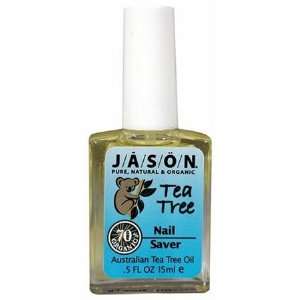   Natural Cosmetics Tea Tree Oil Nail Saver   70% Organic, .5 Ounces