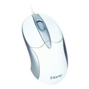  iHome 3 Button Laser Mouse (White) Electronics