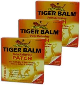Tiger Balm Pain Relieving Patchs   5 ea (3 Pack)  