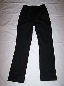 WOMANS HANNAH BLACK DRESS PANTS SZ 2 SKINNIER LEG DESIGN CUTE 