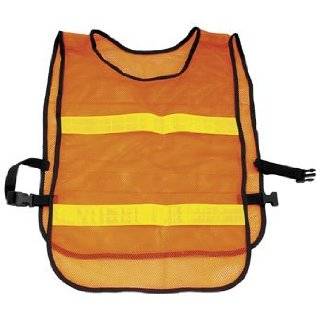 REFLCTR SAFETY VEST FLUOR ORG by Covermax