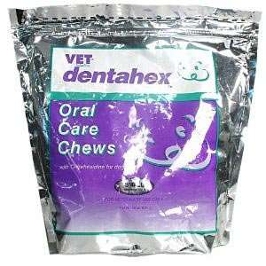  Vet Solutions Dentahex Oral Care Chews, 18 oz. Small Pet 
