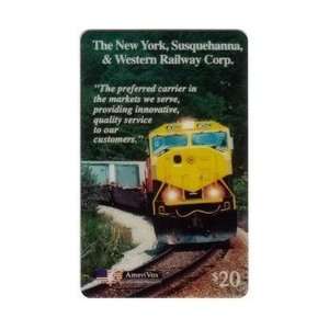   Train New York, Susquehanna, & Western Railway Corp PROOF Everything