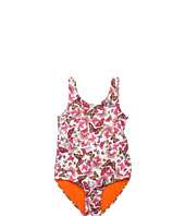   Charmeuse With Butterfly Print Swimsuit (Toddler/Little Kids/Big Kids