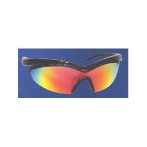   Wraparound Baseball Sunglasses With Slatted Venting