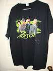 POISON 2008 LIVE RAW UNCUT 2 sided tour t shirt XL free US shipping