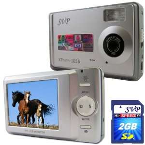 SVP Xhtinn 1056Bu 10MP Max. Digital Camera with 2.5 LCD (SVP 2GB High 