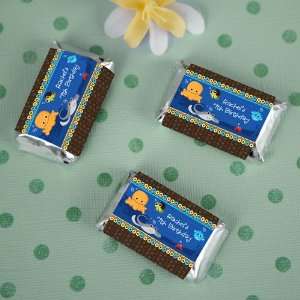  Under The Sea Critters   20 Personalized Mini Candy Bar 