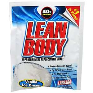  Labrada Nutrition Lean Body Vanilla Ice Cream 80 Packs 