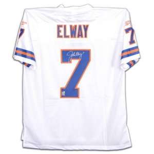   Elway Autographed Jersey  Details Denver Broncos, Throwback, Reebok