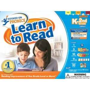  Hooked on Phonics LEARN TO READ K 2ND GRADE FULL BOX KIT 