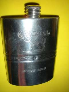 CAMEL Pewter Flask By Alchemy Pewter, Sheffield  