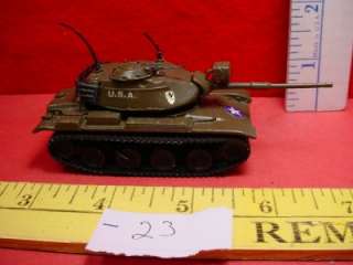 Vintage Toy Tank Vehicle #23 US M 60 A1 OD MBT ARMOR  