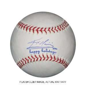   Inscribed Happy Holidays (MLB Authenticated)