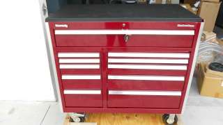   BenchMark Series 46003BUR 11 Drawer Steel Rolling Tool Box Cabinet NR
