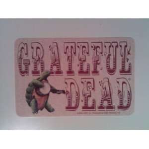   Grateful Dead   Brown Logo With Terrapin   Sticker / Decal Automotive
