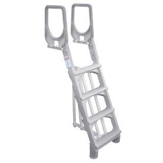   Confer Plastics Heavy Duty A Frame Pool Ladder Patio, Lawn & Garden